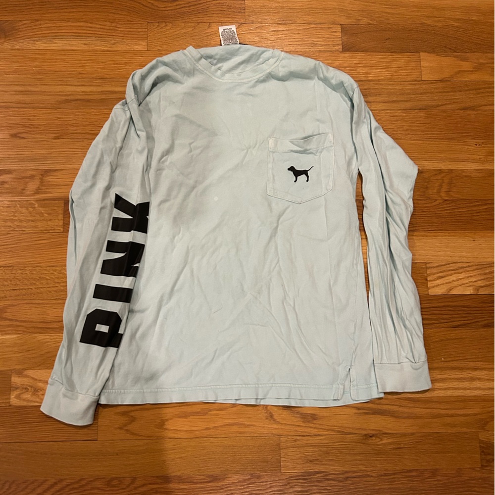 Victoria's Secret PINK Women’s Oversized  Long Sleeve Tee